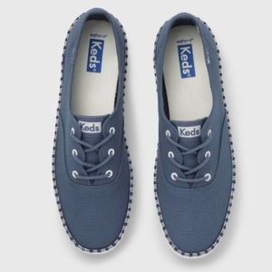 Champion Wave Navy Canvas Keds size 9M
